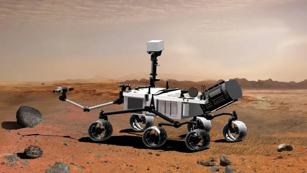 Mars Curiosity Rover : Credit - NASA
